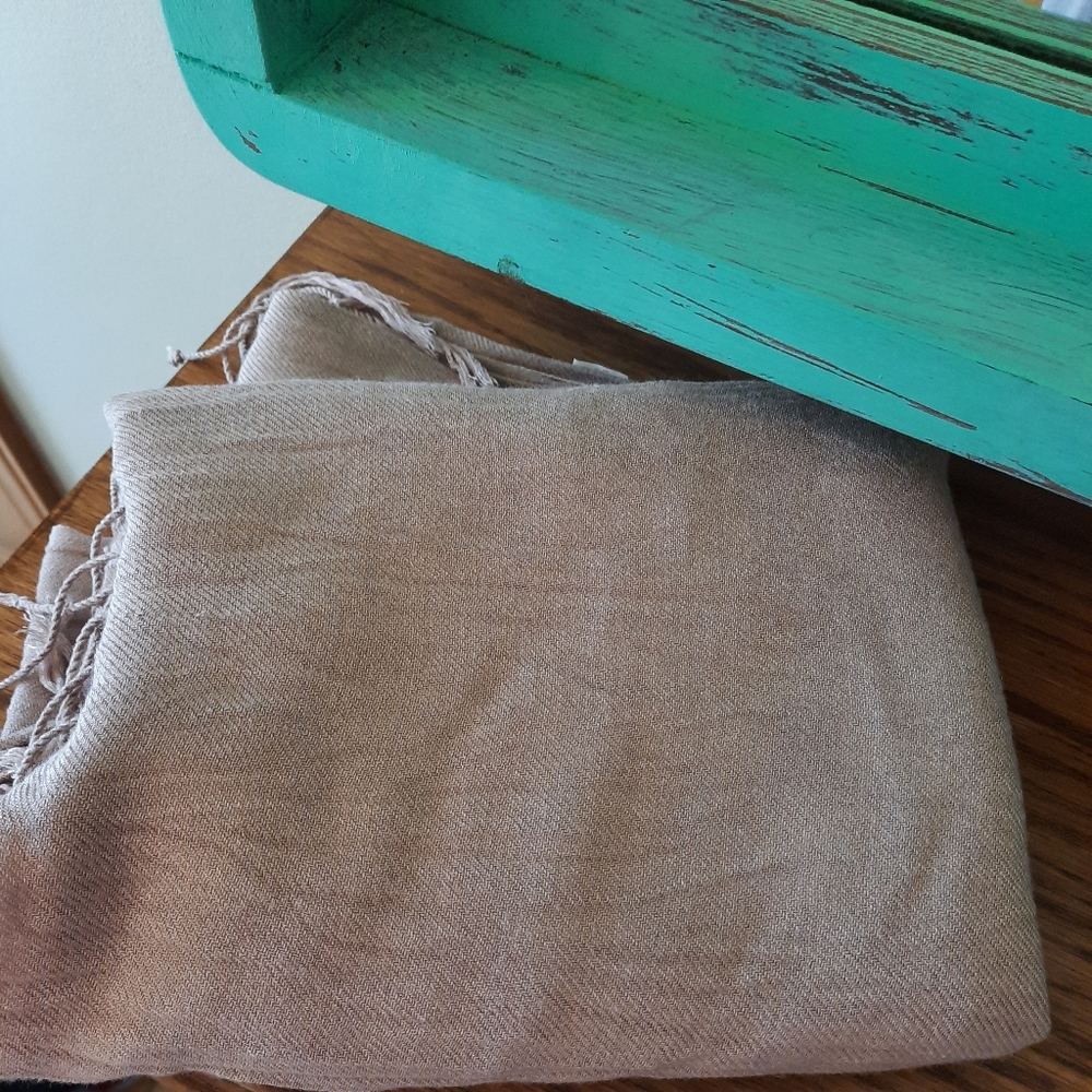Beige Scarf